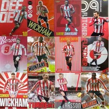 Match Of The Day Football Magazine A4 Pictures Sunderland - Various Players