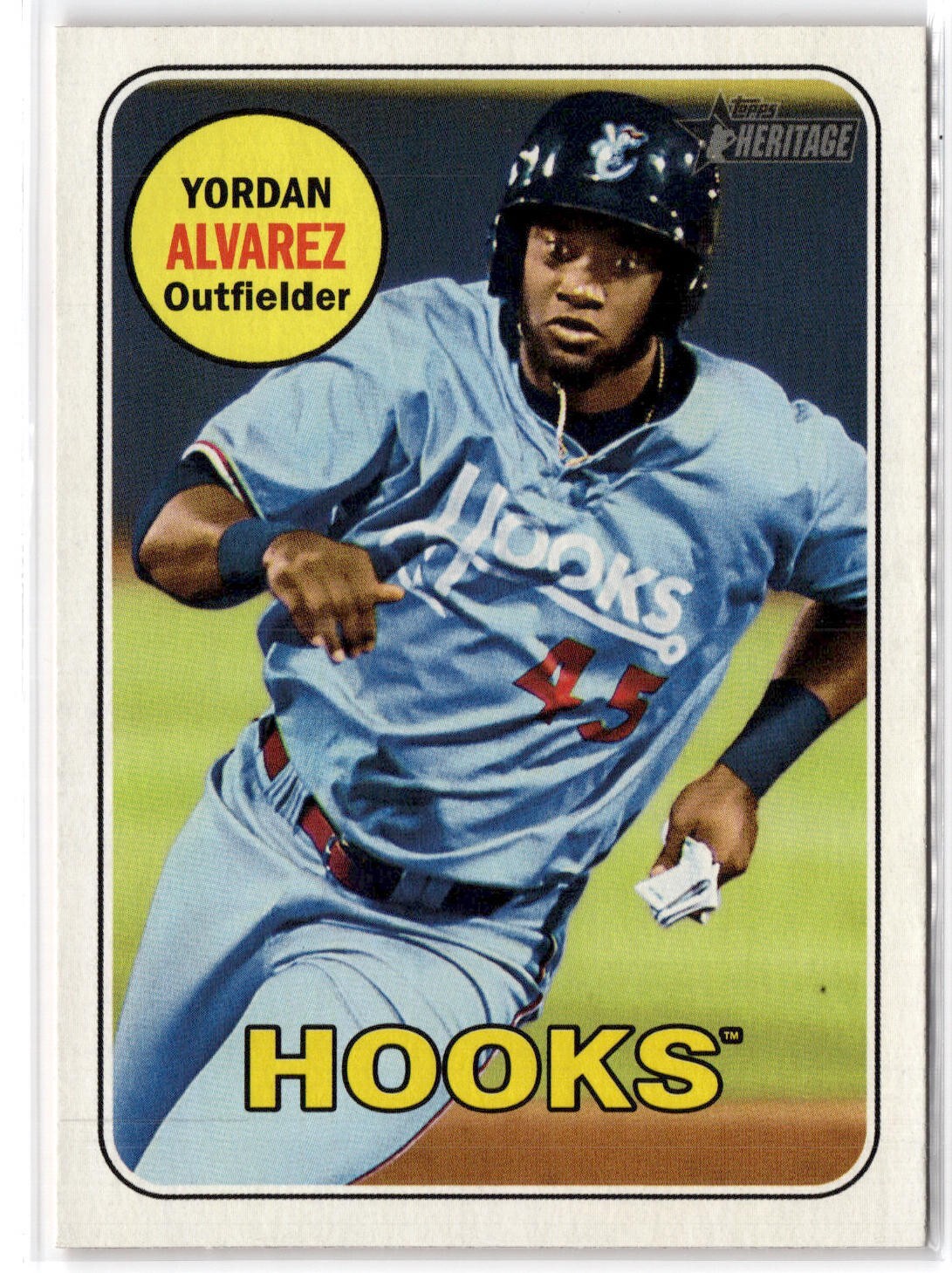 Yordan Alvarez 2018 Topps Heritage Minors #111
