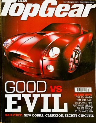 TOP GEAR MAGAZINE MAR-2004 - Nissan Titan, Ford F150, Rover CityRover, Dodge RAM