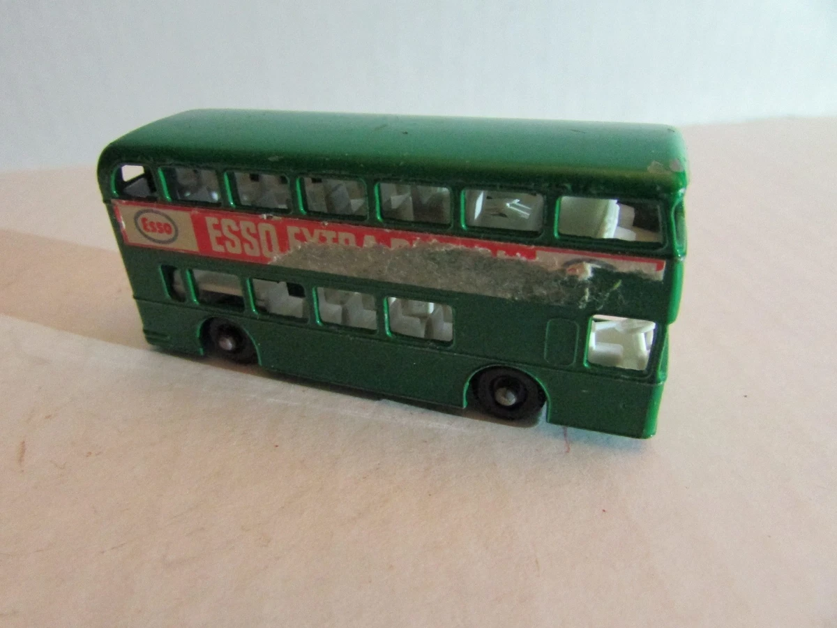 Vintage Matchbox Lesney #74 Green Daimler Esso Bus VG 4.0 | eBay