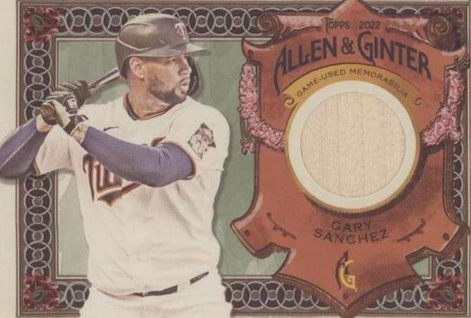2022 Topps Allen & Ginter - Gary Sanchez #AGRA-GS - 1 of 1