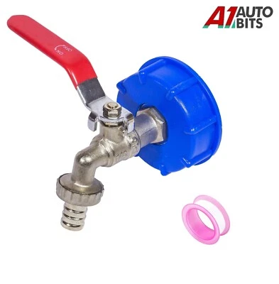 FIt Adaptateur Pour Cuve IBC Raccord Tuyau Robinet De Jardin 1/2" S60X6 - Photo 1/4