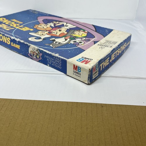 1985 Milton Bradley The Jetsons A Race Through Space Board Game w/Box INCOMPLETE - Picture 7 of 12