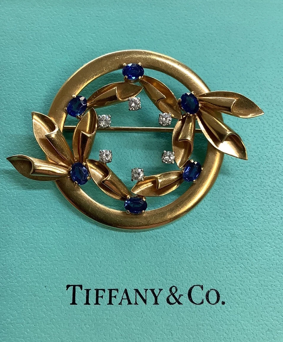 Tiffany & Co. Sapphire Fine Brooches & Pins for sale | eBay