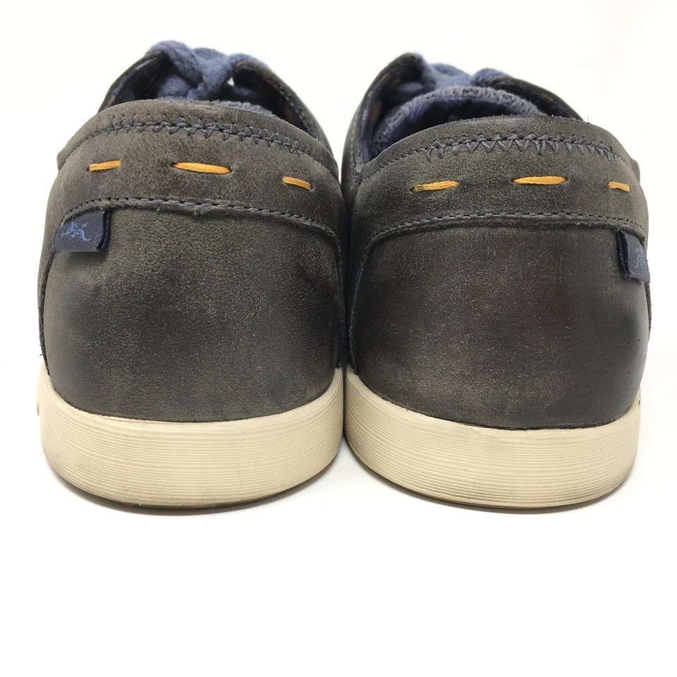 Chaco Ionia Zapatos Tenis Mujer Talla 8 Gris Azul Cuero Informal Con Cordones Foto 3 de 4