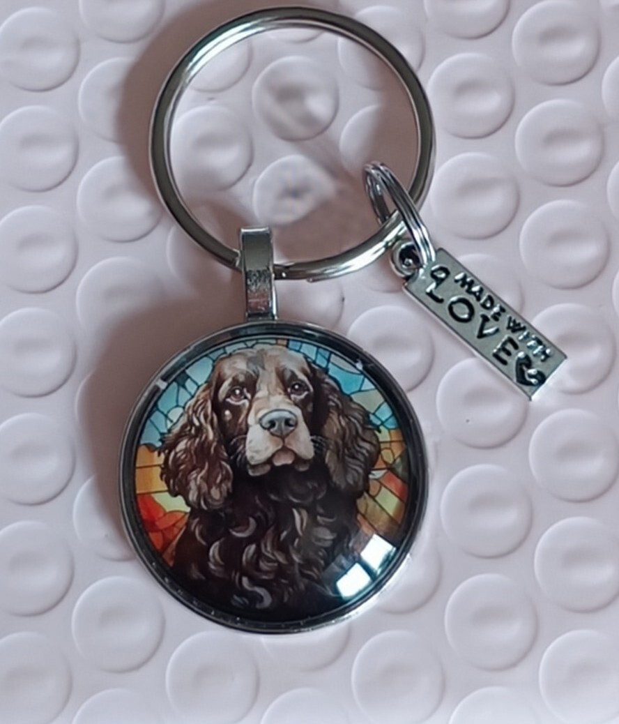 Portachiavi Spaniel Adorabile - Accessorio per Borsa