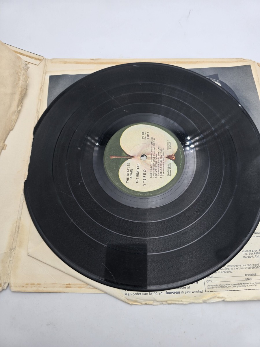 The Beatles Abbey Road LP 1st Press 1969 Her Majesty SO-383 Apple