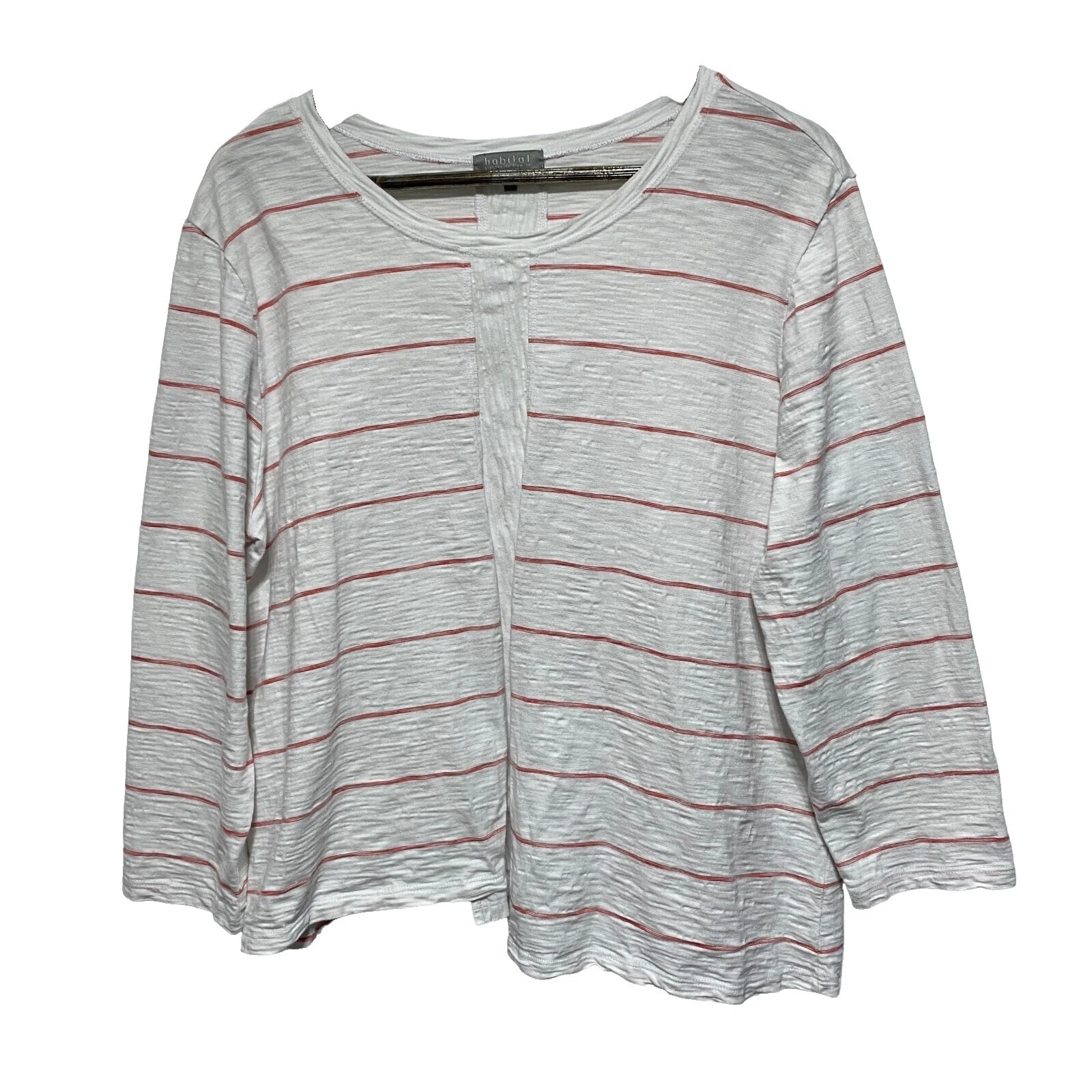 Habitat Cotton Striped Tops for Women