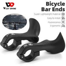 WEST BIKING MTB Bike Handlebar Handle Bar Ends Ergonomic Bicycle Bar Ends 22.2mm