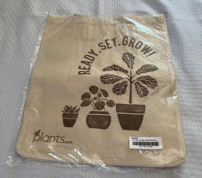 Plants.com tote bag width14, height 17, depth 7