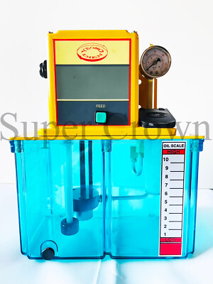Yeong Dien CNC Lube Pump 4L Tank for Ind Mach Resistant Type 110V CE TM-301F-T4P
