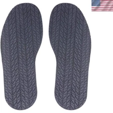 Versatile 4mm Thick Rubber Anti-Slip Shoe Sole - Dual Purpose Repair Solution