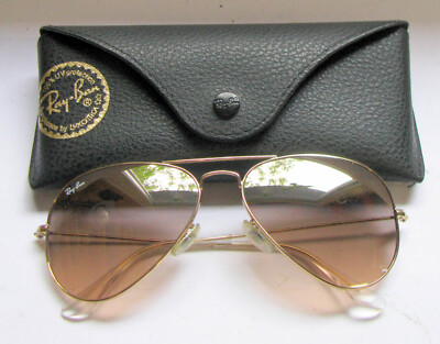 Sonnenbrille Herren Ray Ban Aviator Large Metal RB3025 mit Etui original