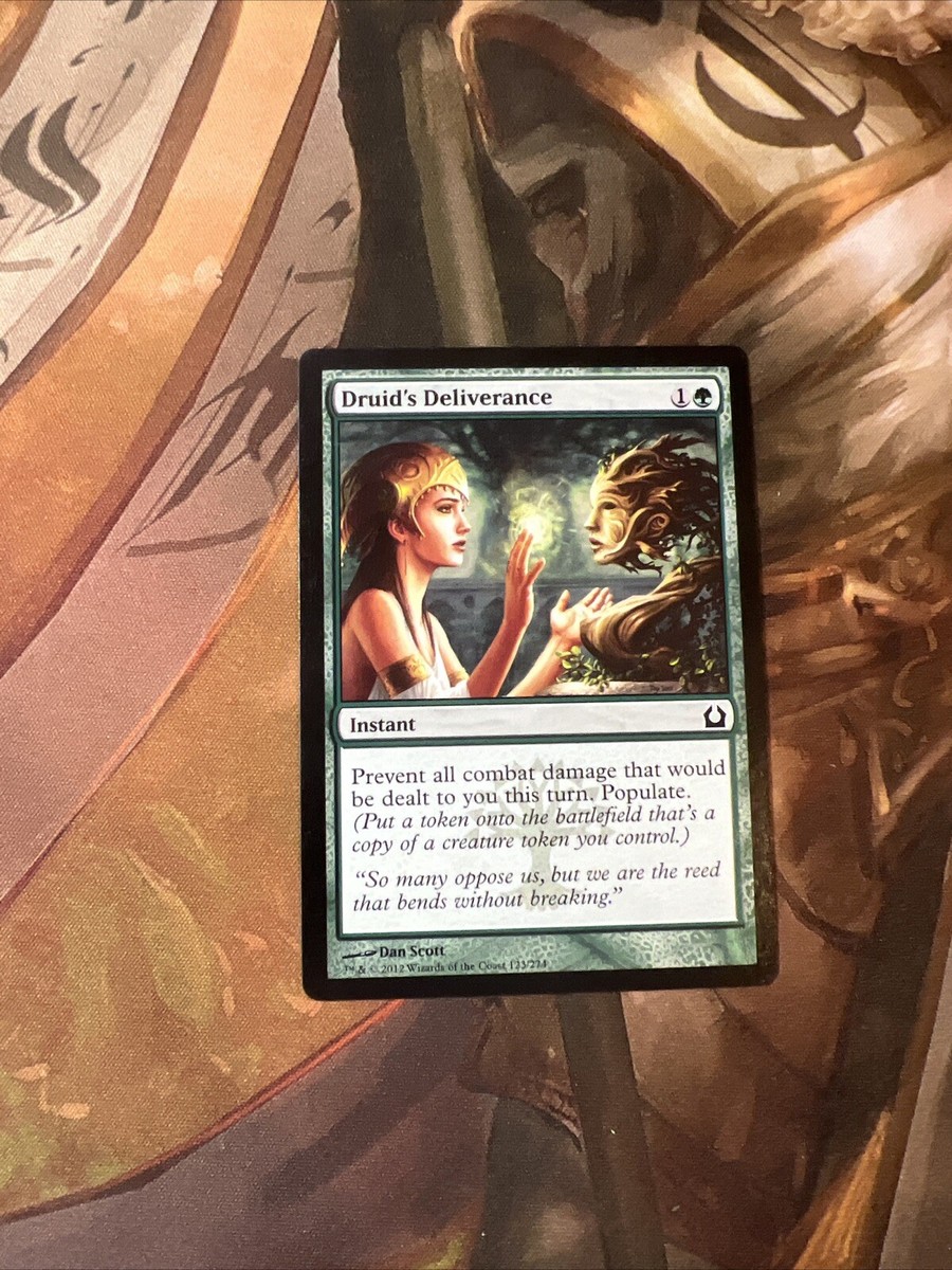 Magic: The Gathering - Druid's Deliverance Card (Return To Ravnica Set) - View #5