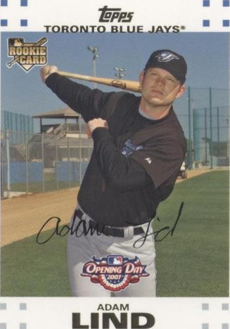 2007 Topps Opening Day - Adam Lind #176 - 1 of 1