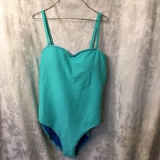 NEW Old Navy sea green one piece ladies swim suit-XL