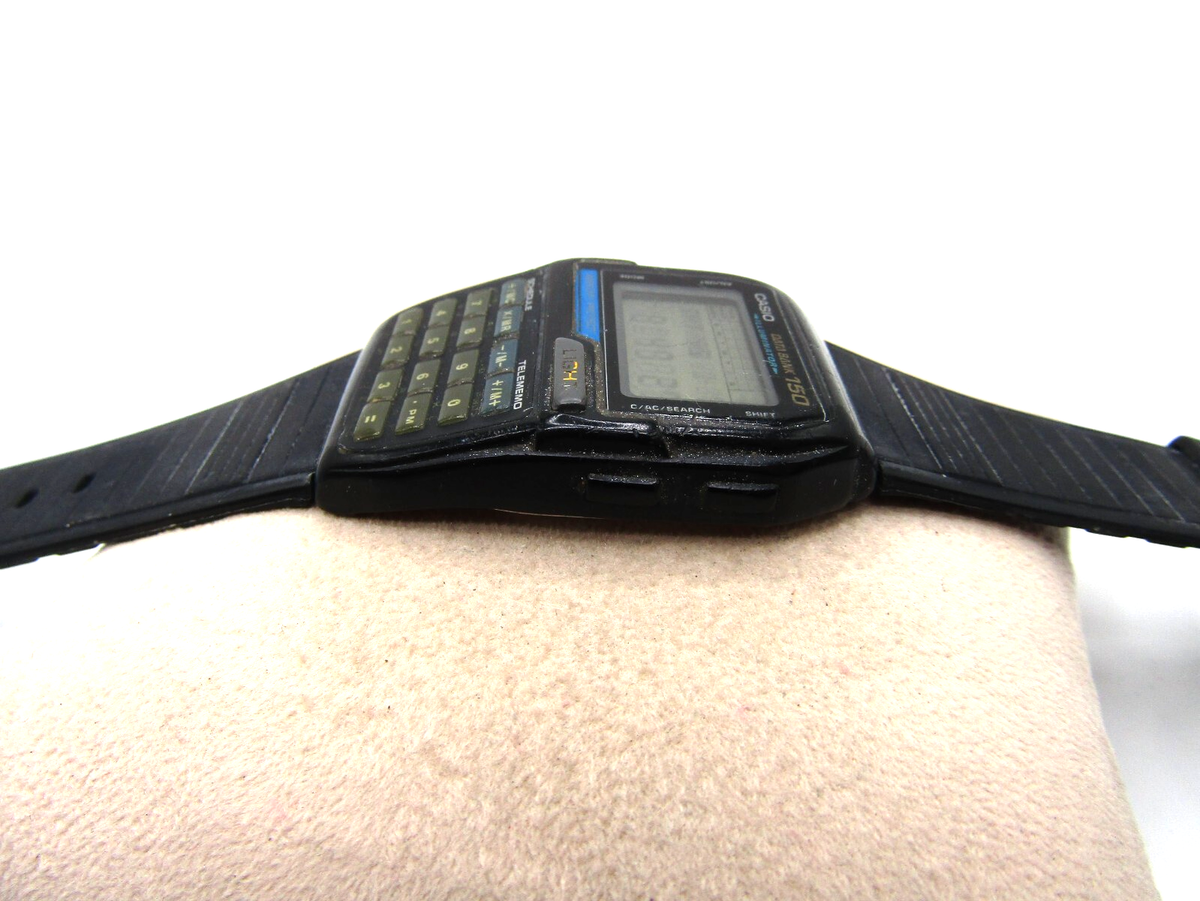 ナオツキーCASIO DATA BANK 150 腕時計 データバンク CASIO データバンク DBC150 レビュー - YouTube