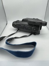 Sony Handycam CCD-FX310 Black Handheld Video-8 AutoFocus 8mm Cam Untested As Is