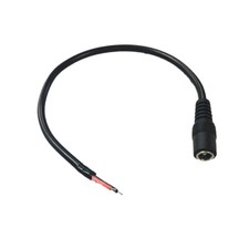 DC 5.5 x 2.1mm Female jack adapter Cable wire For Led Strip Power Plug Cord