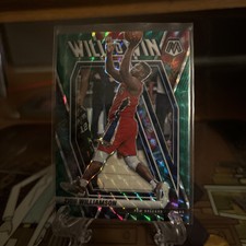 2020-21 Mosaic Zion Williamson Green Mosaic Prizm Will To Win #13 Pelicans