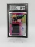 2022 Certified - Freshman Fabric Mirror Pink RPA /149 - Drake London RC SGC 10/9