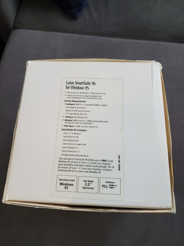 Lotus SmartSuite Smart Suite 96 big box - Complete Floppy disk version - Photo 5/12