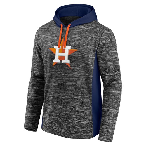Pull homme Fanatics gris/marine Houston Astros Instant Replay Color Block - Photo 2/3