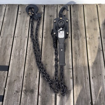 GT Viper 3 Tonnen Ratschenhebelzug Kettenblock 3m 10mm HSH-X A