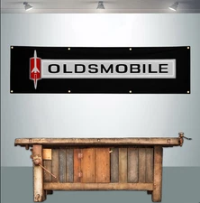 OLDSMOBILE 2' X 8' BANNER FLAG