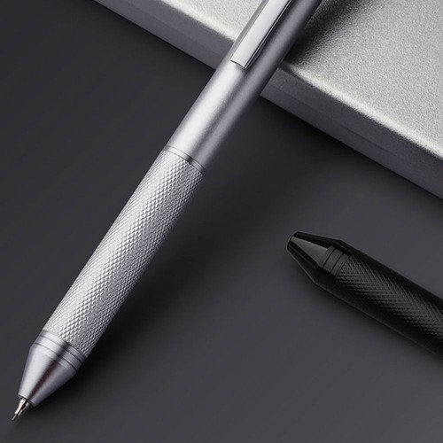 3 Colors Ink Multi-Function Pen 4 in 1 Ballpoint Pen  Student Gift - Picture 4 of 17