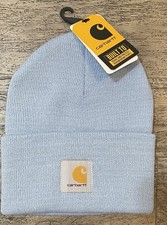CARHARTT Knit Cuffed Beanie NEW WITH TAGS Unisex  A18-H73 EARLY FOG