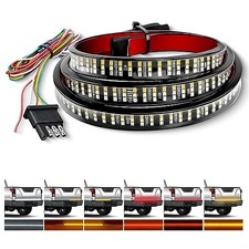 Truck Tailgate Light Bar 48" Triple Row 360 LED Strip 6 48" 360Led Light Strip