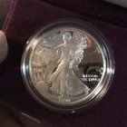 U.S. Mint 1990 American Eagle Silver Bullion one ounce Proof 1oz .999