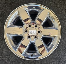 GMC Sierra 1500 Denali Yukon 20x8.5 Factory OEM Wheel 2009-2014 Chrome Clad Rim