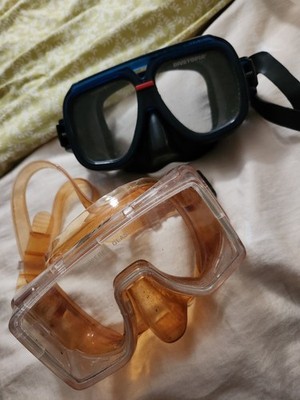 Divetopia & Tilos goggles - tempered glass - vtg
