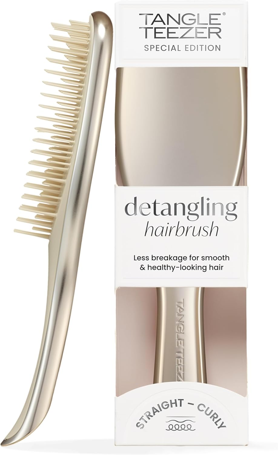 Tangle Teezer Ultimate Detangler Hairbrush - for Wet & Dry Hair - Detangling Bru