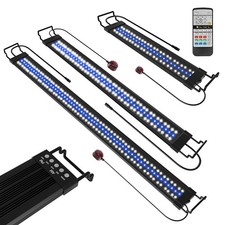 Illuminazione Acquario 55-150cm LED Acquario RGB con Illuminazione Regolabile