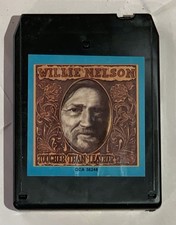 Willie Nelson 8 Track Tape Cartridge Tougher Than Leather