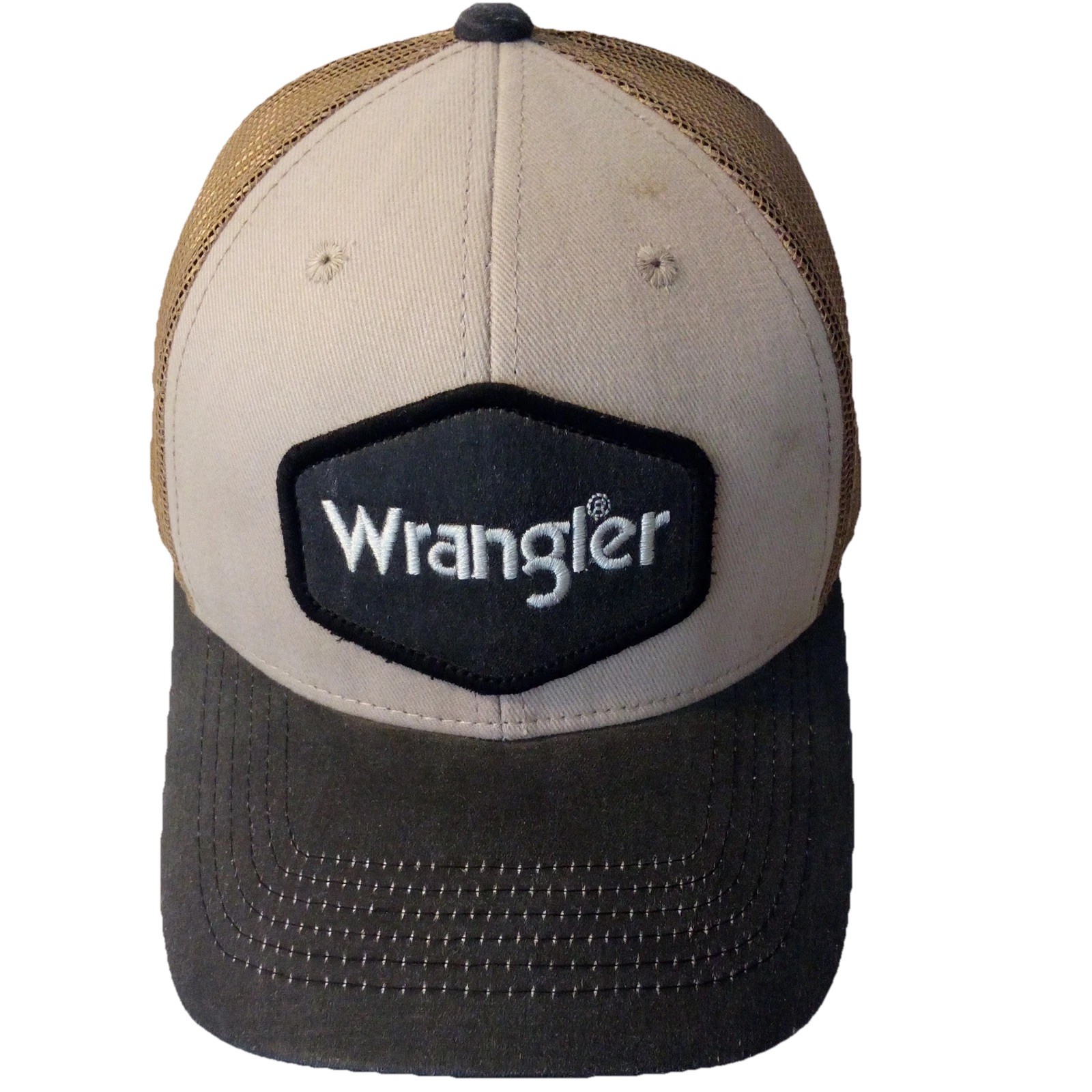 Wrangler Logo Patch Meshback Adjustable Snapback … - image 6