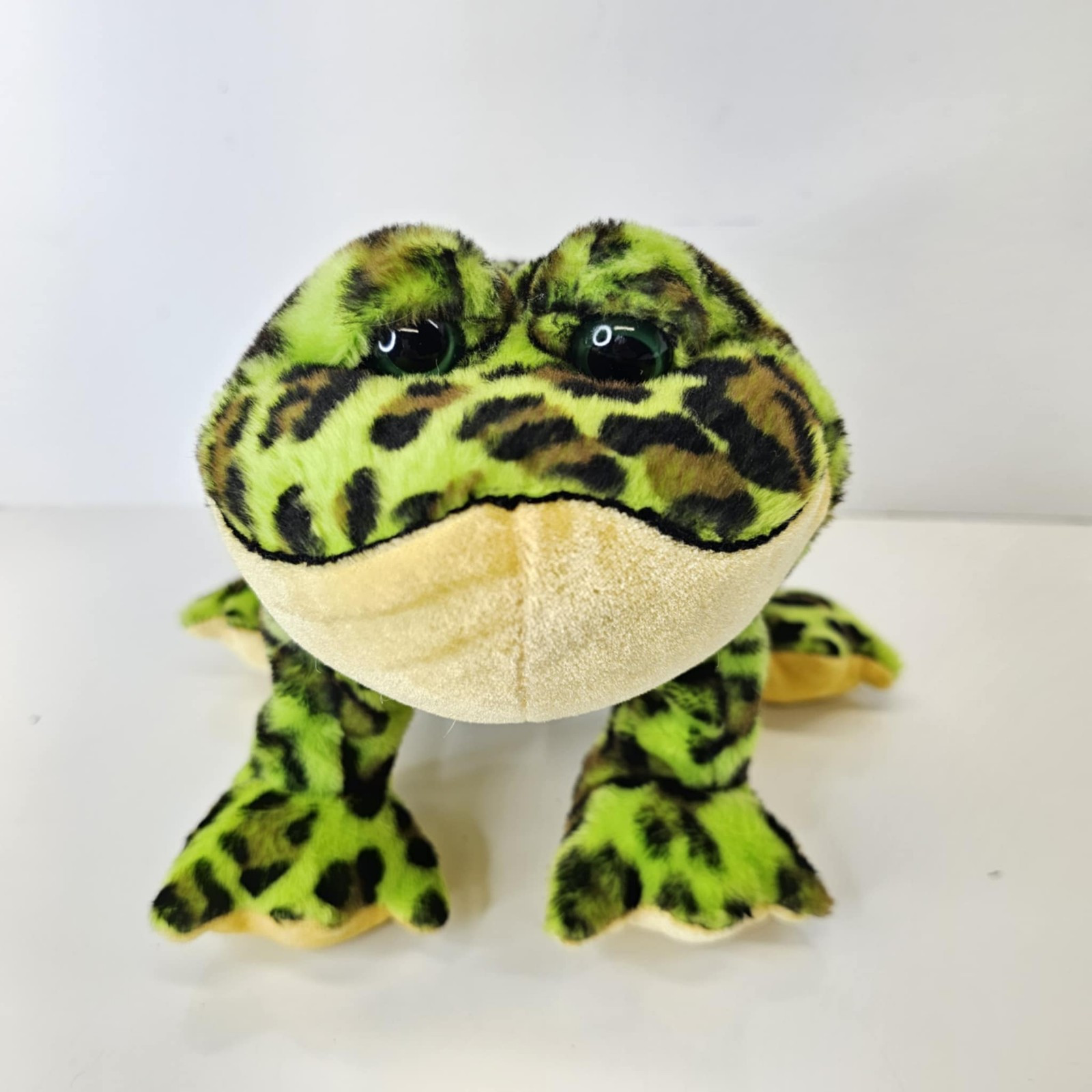 Ganz Webkinz BULLFROG Frog Toad Lil Kinz HM114 Camo Green | eBay