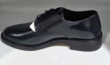 Wil Demulder Men's Derby Pythagoras Dark Blue Lace Up Shoes