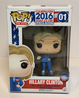 Funko Pop! Politics Vinyl Figure   Hillary Clinton 2016 Presidential Campaign