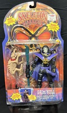NIB 1994 Playmates Skeleton Warriors Grimskull #8504 Action Figure