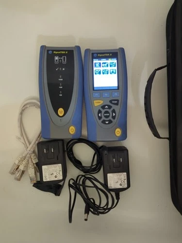 IDEAL NETWORKS TREND SIGNALTEK II DATA CABLE TRANSMISSION TESTER R156002 W/BAG