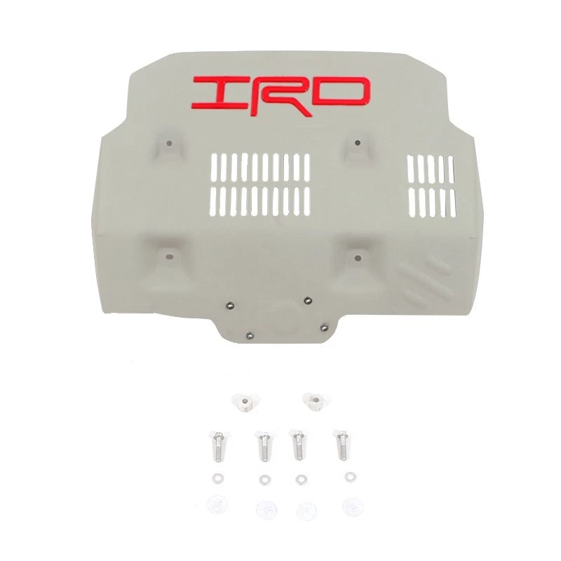 Placa de deslizamiento inferior delantera de aluminio apta para 4runner TRD 2014-2021 con letra 3D roja Foto 4 de 4