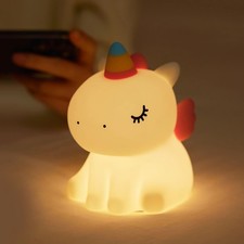 Night light for kids,Cute Unicorn Lamp, 3.62 x 5.47 x 5.16 inches,