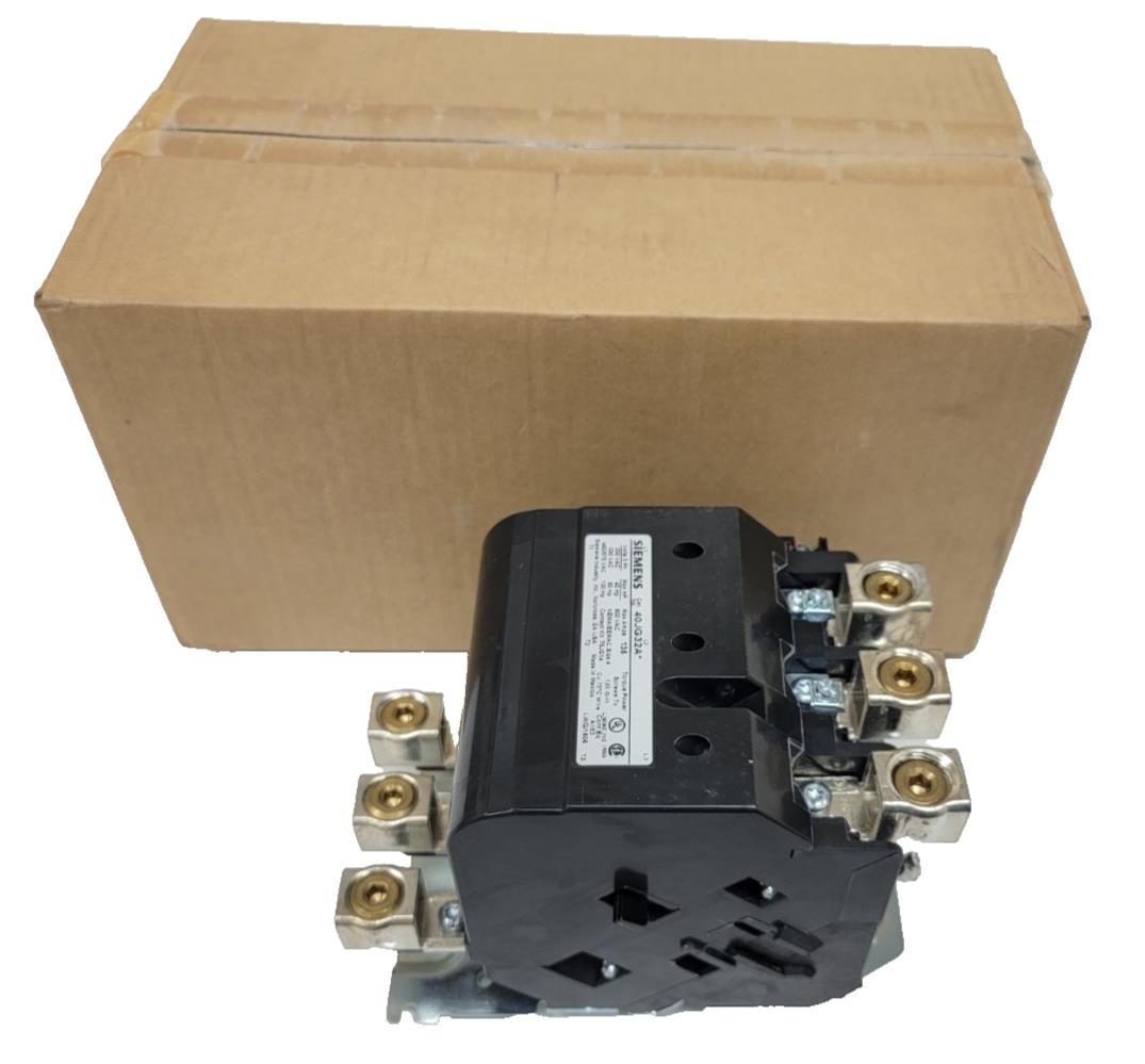 Siemens 40JG32AF Nema Size 4 Contactor Full Voltage 3 Phase 3 Pole