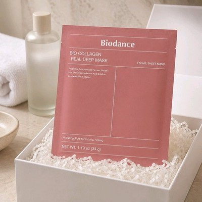 Biodance Bio Collagen Real Deep Mask  34 g Gesichtsmaske Feuchtigkeit Kollagen