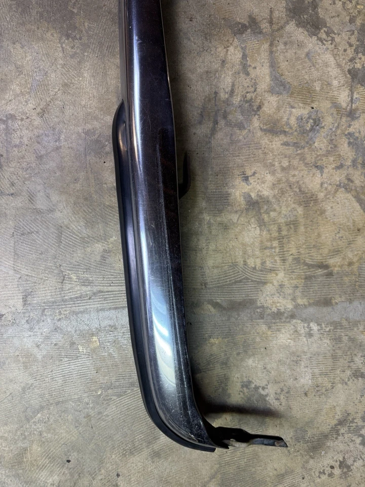 CD Mercedes Benz W123 EURO cromado para-choque dianteiro acabamento de tira de impacto 300D 240D 300TD - Imagem 4 de 4