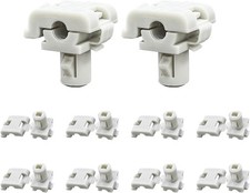 10 PCS Car Door Lock Rod Clips, Tailgate Handle Rod Retainers Fit 5/32" Rod, Doo